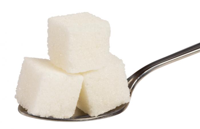 sugarcubes on spoon
